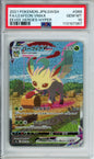 Leafeon VMAX (Full Art, Hyper Rare) - 2021 Eevee Heroes - Japanese - #089/069 - PSA10