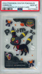 2024 Pokemon Center Pokemaze! Halloween Campaign Clear Cards Umbreon PSA 10 GEM MINT - front