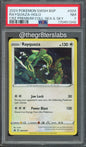 Rayquaza (Holo) - 2024 Pokemon Black Star Promos - Crown Zenith Premium Collection Sea & Sky - #SWSH029 - PSA7 - front