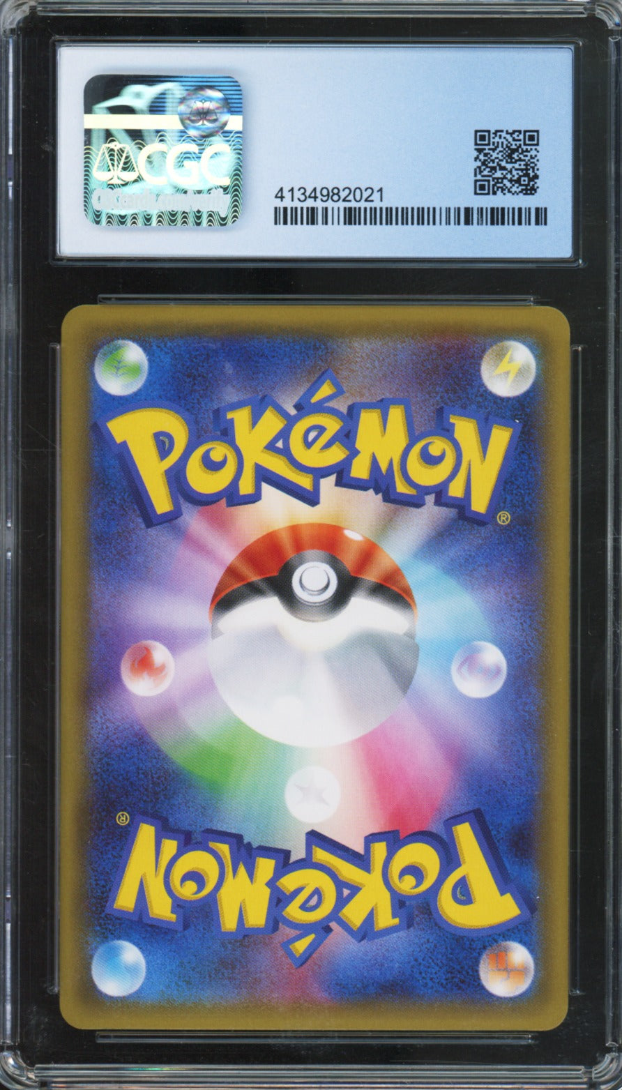 Flareon EX - 2016 Pokemon PokeKyun Collection - 1st Edition - Japanese - #006/032 - CGC10 Perfect - back