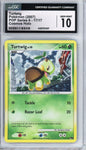2007 Pokemon POP Series 6 Cosmos Holo Turtwig #17 CGC 10 GEM MINT - front