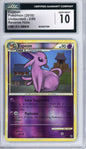 Espeon (Reverse Holo) - 2010 Pokemon Undaunted - #2/90 - CGC10 - front