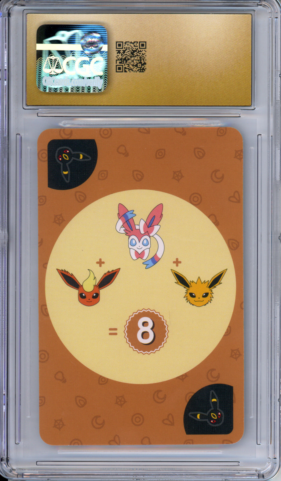Umbreon - 2019 Pokemon Playing Cards - Point Salad - Eevee Edition - Koreon - CGCP10