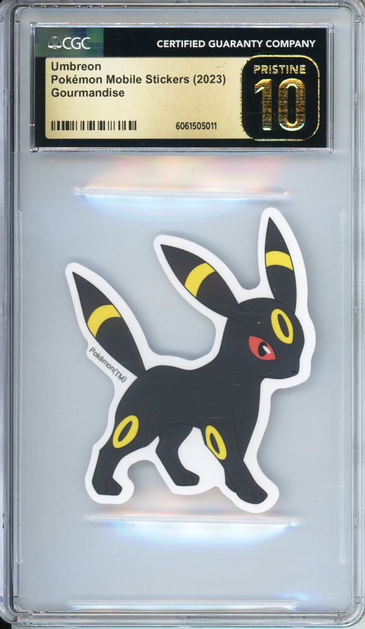 Umbreon - 2023 Pokemon Mobile Stickers - Gourmandise - CGCP10