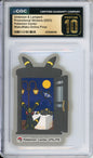 Umbreon & Lampent - 2023 Pokemon Center Promotional Stickers - WakuWaku Online Prize - Japanese - CGCP10