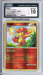 Magby (Reverse Holo) - 2011 Pokemon Call of Legends - #46/95 - CGC10 - front