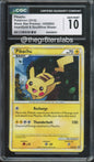 Pikachu - 2010 Pokemon Black Star Promos - HeartGold & SoulSilver Blister - #HGSS03 - CGC10 - front