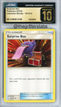 2019 Pokemon Sun & Moon Unbroken Bonds Surprise Box #187 CGC 10 PRISTINE - front