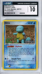 2005 Pokemon EX Delta Species Reverse Holo Ditto Squirtle #40 CGC 10 GEM MINT - front