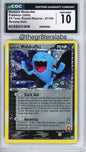 2004 Pokemon EX Team Rocket Returns Reverse Holo Rocket's Wobbuffet #47 CGC 10 GEM MINT - front
