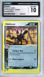 2003 Pokemon EX Sandstorm Reverse Holo Umbreon #24 CGC 10 GEM MINT - front