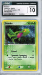 2003 Pokemon Black Star Promo EX Deck Tin Treecko #016 CGC 10 GEM MINT - front
