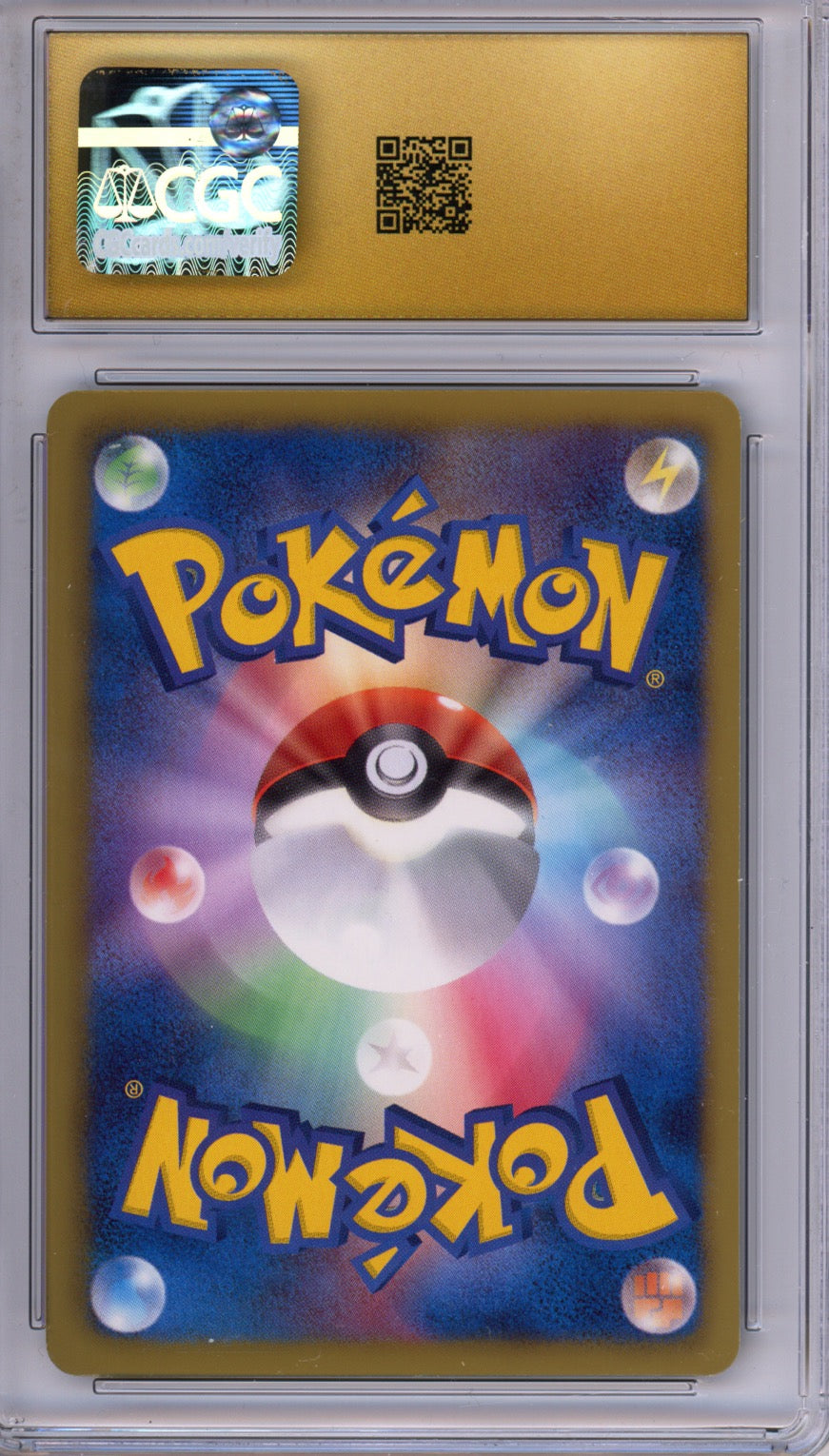2010 Pokemon Japanese White Collection Full Art Holo Zekrom #055 CGC 10 PRISTINE - back