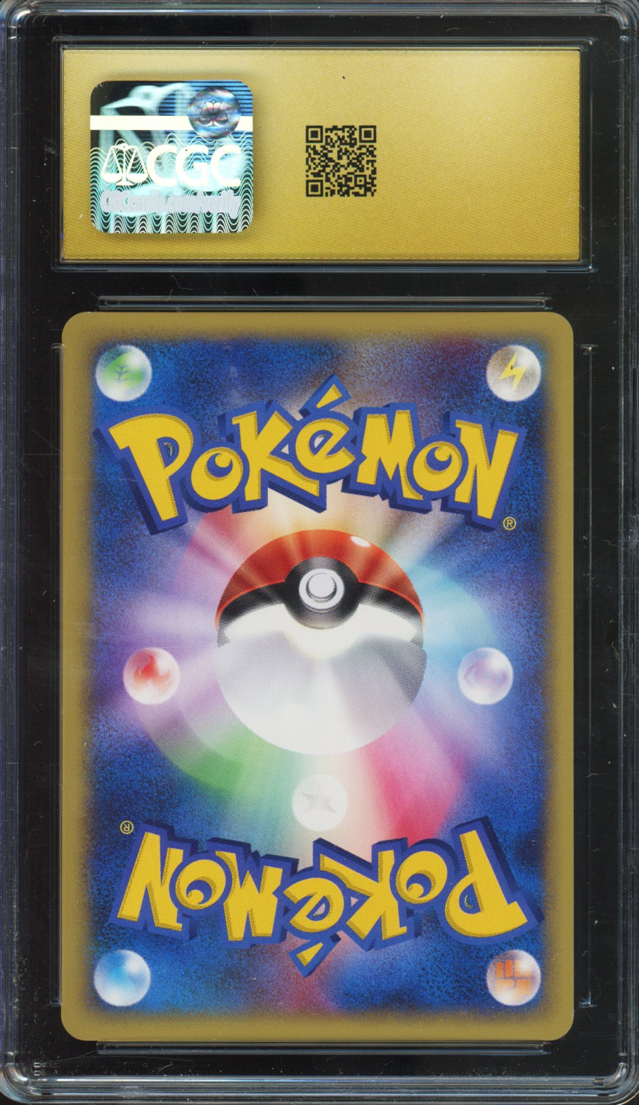 Rocket's Raikou (Holo) - 2001 Pokemon VS - 1st Edition - Japanese - #094/141 - CGCP10 - back