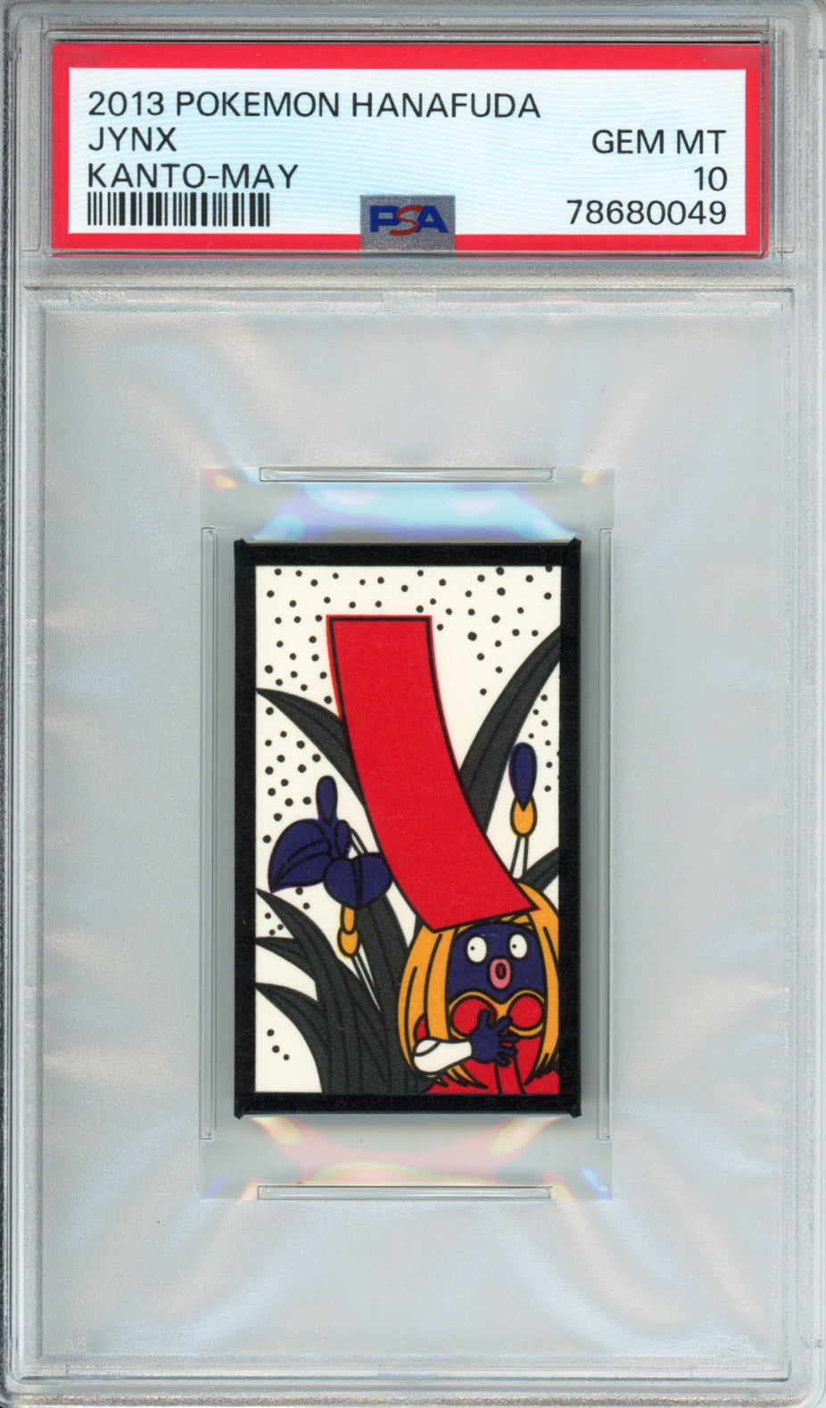 Jynx - 2013 Pokemon Hanafuda - Kanto-May - PSA10