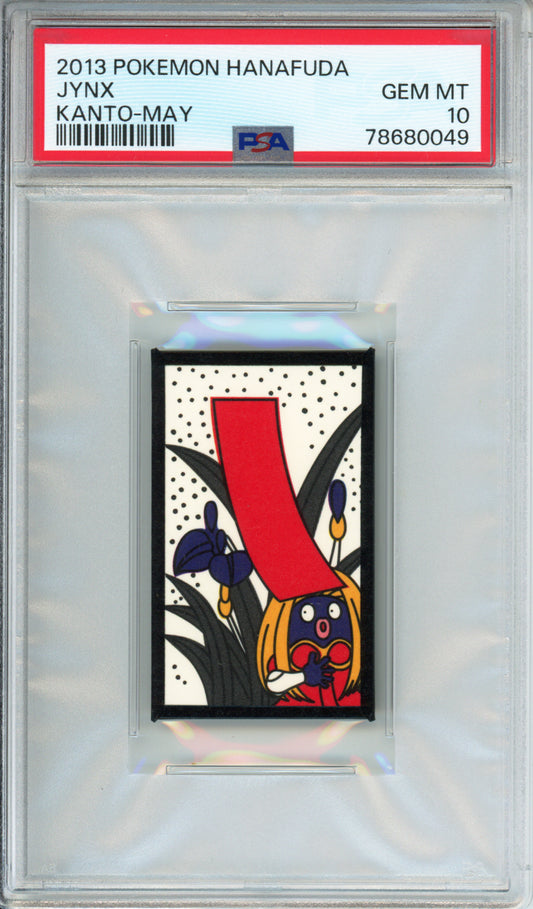 Jynx - 2013 Pokemon Hanafuda - Kanto-May - PSA10