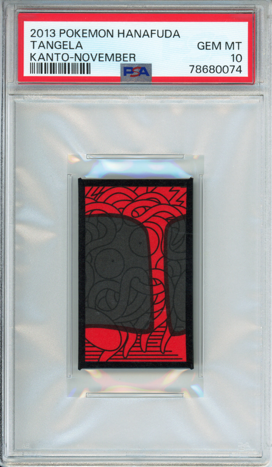 Tangela - 2013 Pokemon Hanafuda - Kanto-November - PSA10
