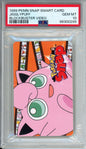 Pokemon Jigglypuff Gemplus Nintendo Snap Smart Cards Blockbuster Video PSA 10 - front