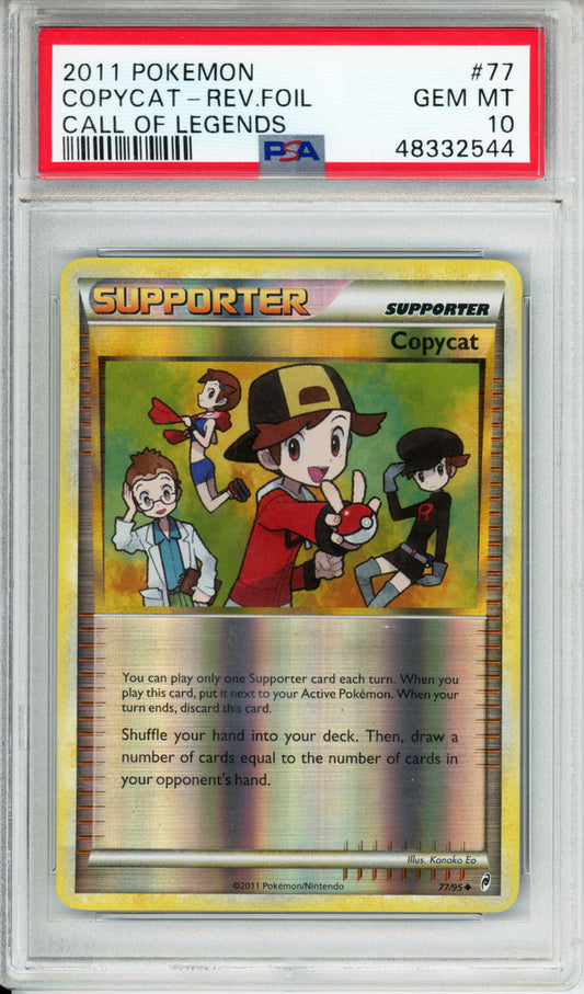 Copycat (Reverse Foil) - 2011 Call of Legends - #77/95 - PSA10