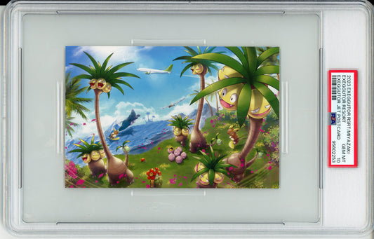 Exeggutor Resort - 2023 Exeggutor Resort Miyazaki - Exeggutor Jet Postcard - PSA10