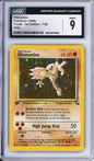 Hitmonlee (Holo) - 1999 Fossil - 1st Edition - #7/62 - CGC9 - POP 177