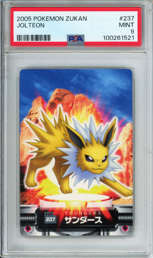Jolteon - 2005 Zukan Card - #237 - PSA9