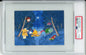 Pikachu & Others - 1999 Pokemon Postcard - Gold Version P/O - Sleeping - Japanese - PSA6