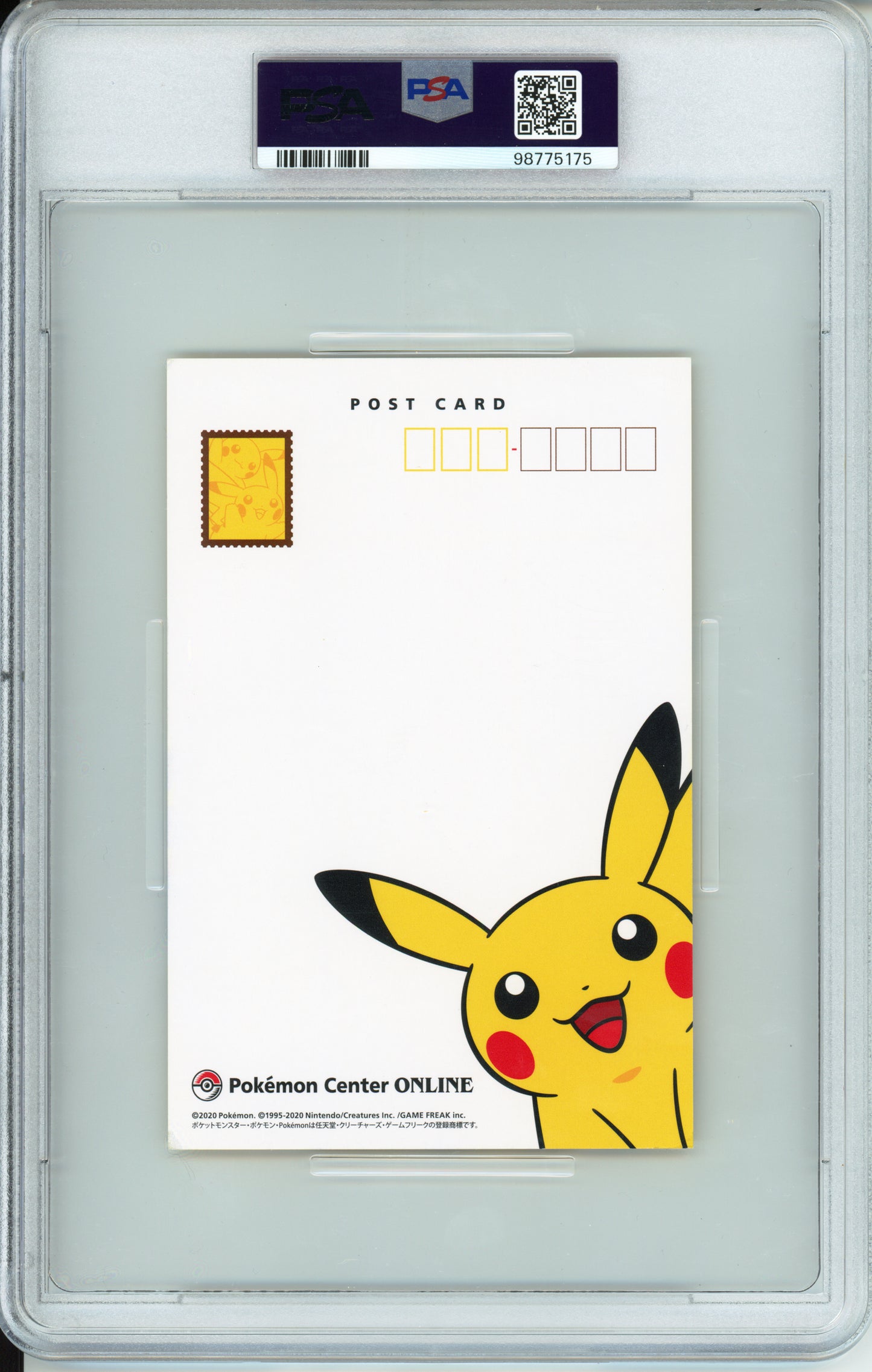 Pikachus - 2020 Pokemon Center Online Postcard - August - PSA6