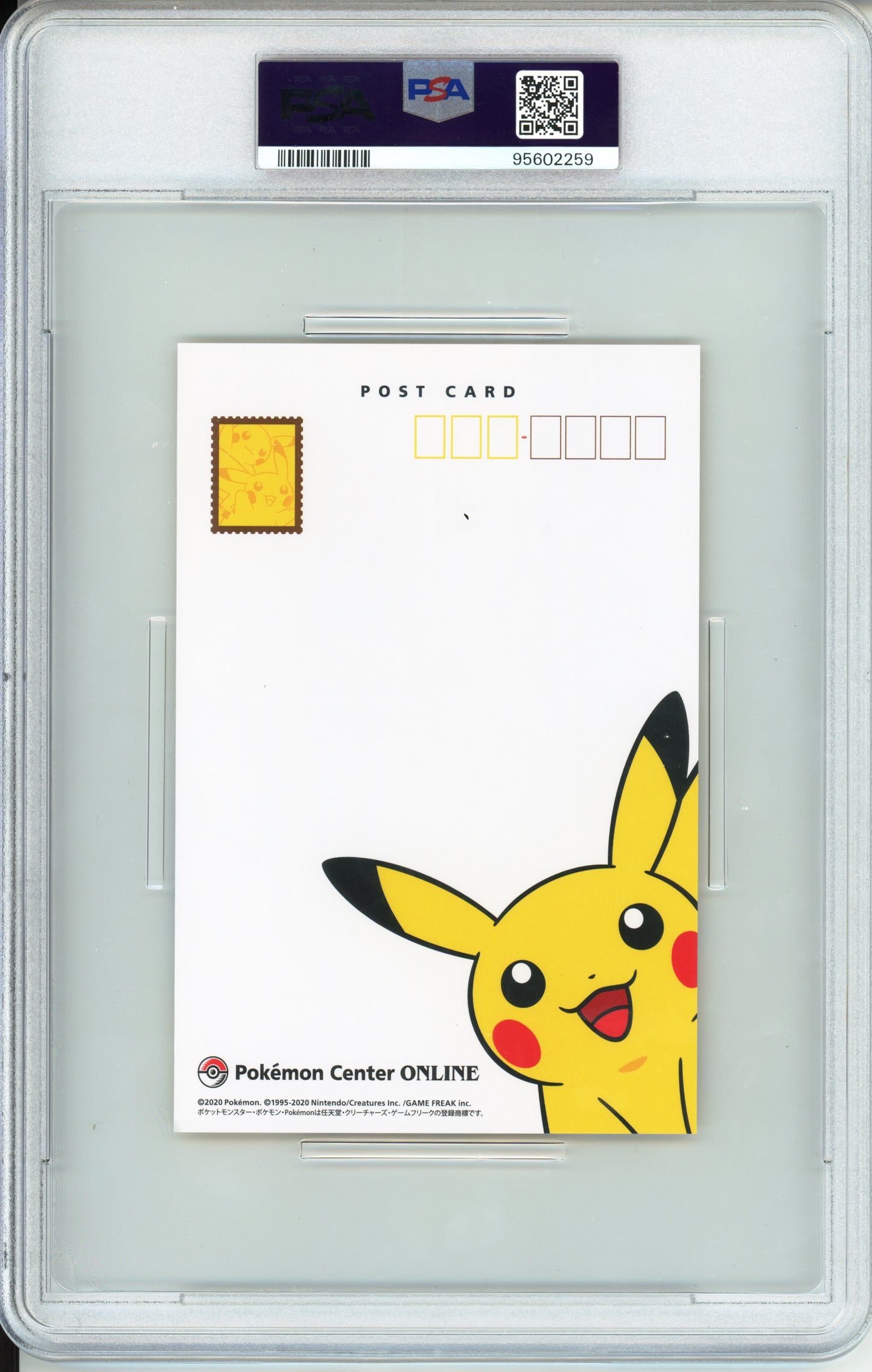 Pikachus - 2020 Pokemon Center Online Postcard - August - PSA10