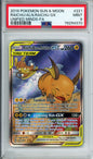 Raichu & Alolan Raichu GX (Full Art) - 2019 Unified Minds - #221/236 - PSA9