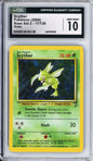 Scyther (Holo) - 2000 Base Set 2 - #17/130 - CGC10 - POP 23