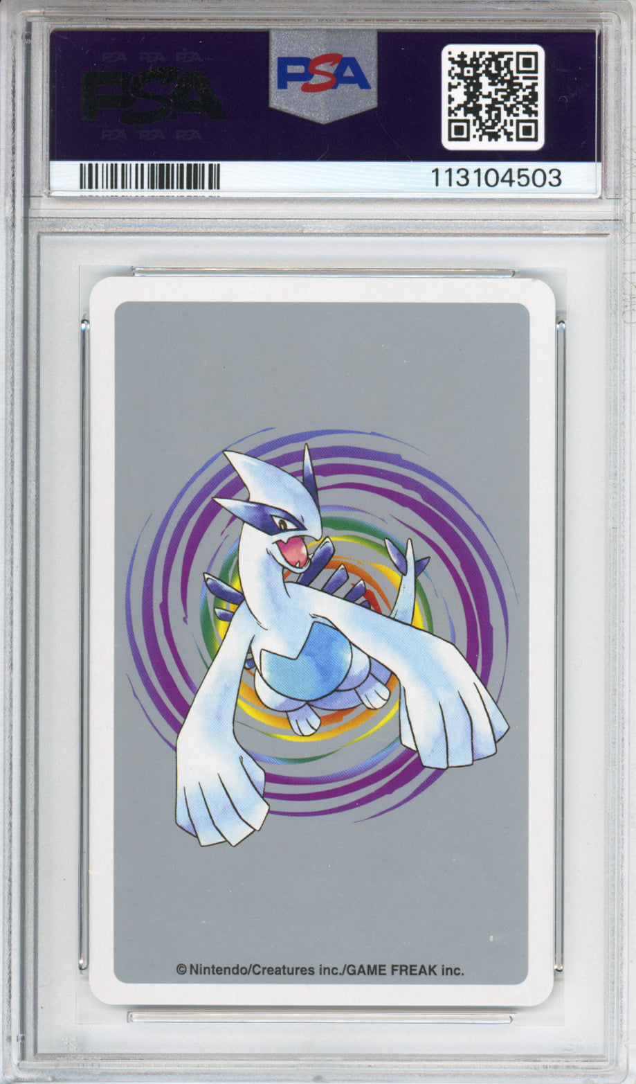 Umbreon (9 of Hearts) - 2000 Pokemon Silver Playing Cards - Japanese - #197C - PSA10